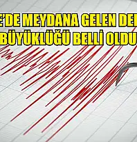 Fethiye'de meydana gelen depremin büyüklüğü belli oldu
