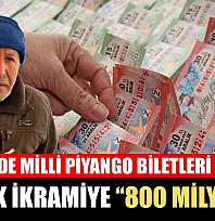 Fethiye'de Milli Piyango Biletleri tükendi: Büyük ikramiye '800 Milyon TL'