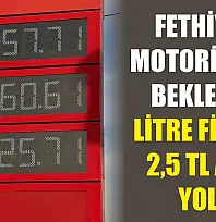 Fethiye'de Motorine Zam Beklentisi: Litre Fiyatına 2,5 TL Artış Yolda