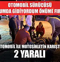 Fethiye'de Otomobil İle Motosikletin Karıştığı Kazada 2 Yaralı