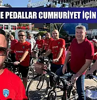 Fethiye'de Pedallar Cumhuriyet İçin Çevrildi