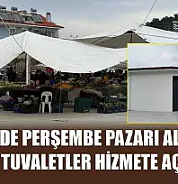 Fethiye'de Perşembe Pazarı alanında yeni tuvaletler hizmete açıldı