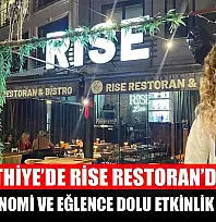 Fethiye'de Rise Restoran'dan Gastronomi ve Eğlence Dolu Etkinlik Takvimi