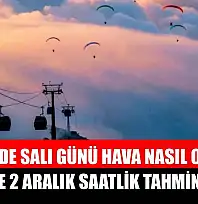 Fethiye'de Salı Günü Hava Nasıl Olacak? İşte 2 Aralık Saatlik Tahminler