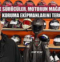 Fethiye'de sürücüler, Motorun Mağazası'ndan koruma ekipmanlarını tercih ediyor