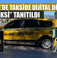 Fethiye'de takside dijital dönem: 'Dijitaksi' tanıtıldı