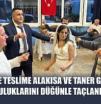 Fethiye'de Teslime Alakısa ve Taner Genç Çifti Mutluluklarını Düğünle Taçlandırdı