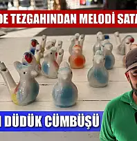 Fethiye'de tezgahından melodi satan esnaf: Kuştan düdük cümbüşü
