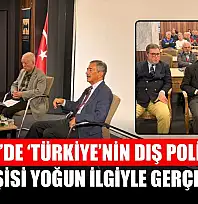 Fethiye'de 'Türkiye'nin Dış Politikası' Söyleşisi Yoğun İlgiyle Gerçekleşti