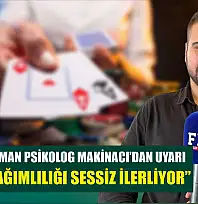 Fethiye'de Uzman Psikolog Makinacı'dan uyarı: 'Kumar bağımlılığı sessiz ilerliyor'