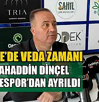 Fethiye'de veda zamanı: Selahaddin Dinçel Fethiyespor'dan ayrıldı