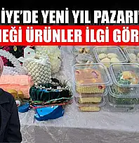 Fethiye'de Yeni Yıl Pazarı'nda el emeği ürünler ilgi görüyor