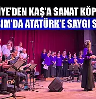 Fethiye'den Kaş'a Sanat Köprüsü: 10 Kasım'da Atatürk'e Saygı Sahnesi