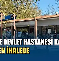 Fethiye Devlet Hastanesi kantini yeniden ihalede