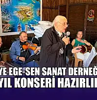 Fethiye Ege-Sen Sanat Derneği'nde yeni yıl konseri hazırlıkları