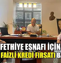 Fethiye Esnafı İçin Düşük Faizli Kredi Fırsatı Başladı