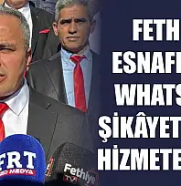 Fethiye Esnafı İçin WhatsApp Şikâyet Hattı Hizmete Girdi