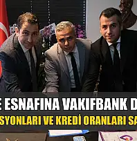 Fethiye esnafına Vakıfbank desteği: POS komisyonları ve kredi oranları sabitlendi