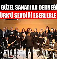 Fethiye Güzel Sanatlar Derneği Kaş'ta Atatürk'ü sevdiği eserlerle andı