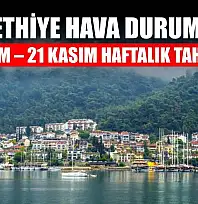 Fethiye Hava Durumu: 17 Kasım – 21 Kasım Haftalık Tahminler