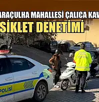 Fethiye Karaçulha Mahallesi Çalıca Kavşağı'nda motosiklet denetimi