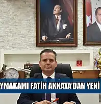 Fethiye Kaymakamı Fatih Akkaya'dan yeni yıl mesajı