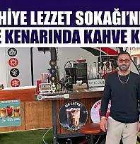 Fethiye Lezzet Sokağı'nda dere kenarında kahve keyfi