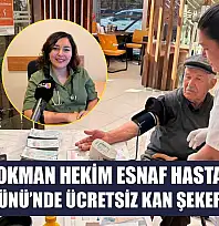 Fethiye Lokman Hekim Esnaf Hastanesi'nde Diyabet Günü'nde ücretsiz kan şekeri ölçümü