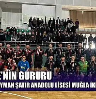 Fethiye'nin gururu: Göcek Süleyman Şatır Anadolu Lisesi Muğla ikincisi oldu