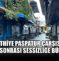 Fethiye Paspatur Çarşısı, sezon sonrası sessizliğe büründü