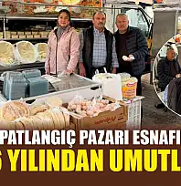 Fethiye Patlangıç Pazarı Esnafı Zorbaz: '2026 yılından umutluyuz'