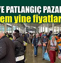 Fethiye Patlangıç Pazarı'nda gündem yine fiyatlar oldu