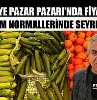 Fethiye Pazar Pazarı'nda fiyatlar mevsim normallerinde seyrediyor