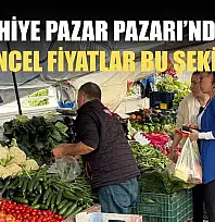 Fethiye Pazar Pazarı'ndaki güncel fiyatlar bu şekilde