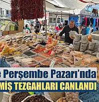 Fethiye Perşembe Pazarı'nda kuruyemiş tezgahları canlandı