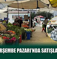 Fethiye Perşembe Pazarı'nda satışlar durgun