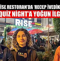Fethiye' Rise Restoran'da 'Recep İvedik 2' temalı Quiz Night'a yoğun ilgi