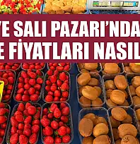 Fethiye Salı Pazarı'nda meyve fiyatları nasıl
