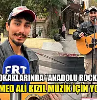 Fethiye sokaklarında 'Anadolu Rock' esintisi: Muhammed Ali Kızıl müzik için yollarda