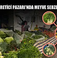 Fethiye Üretici Pazarı'nda meyve sebze fiyatları