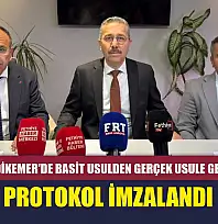 Fethiye ve Seydikemer'de basit usulden gerçek usule geçen esnaf için protokol imzalandı