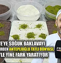 Fethiye'ye Soğuk Baklavayı İlk Getirenlerden Anteplioğlu Tatlı Dünyası, Lezzetiyle Yine Fark Yaratıyor