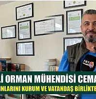 Fethiyeli Orman Mühendisi Cemal Polat, 'Orman yangınlarını kurum ve vatandaş birlikte önleyebilir'