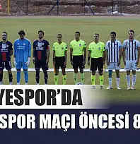 Fethiyespor'da Bursaspor Maçı Öncesi 8 Eksik