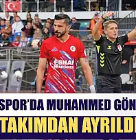 Fethiyespor'da Muhammed Gönülaçar Takımdan Ayrıldı