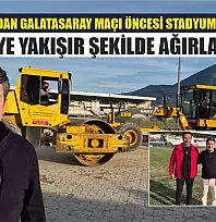 Fethiyespor'dan Galatasaray maçı öncesi stadyum hazırlıkları: 'Fethiye'ye yakışır şekilde ağırlayacağız'