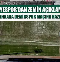 Fethiyespor'dan Zemin Açıklaması: 'Sahamız Ankara Demirspor Maçına Hazır Olacak'