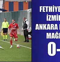 Fethiyespor, İzmir'de Ankara Demir'e mağlup: 0-1