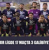 Fethiyespor ligde 17 maçta 3 galibiyet alabildi