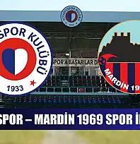 Fethiyespor – Mardin 1969 Spor ilk 11'ler